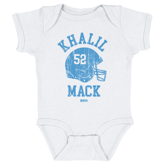 Khalil Mack Los Angeles C Helmet Font