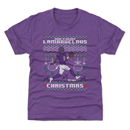 Lamar Jackson Baltimore Ugly Sweater WHT