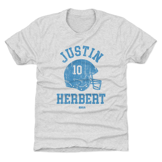 Justin Herbert Los Angeles C Helmet Font