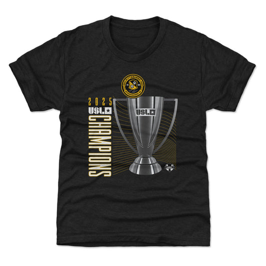 Pittsburgh Riverhounds SC 2025 USL Championship Final Champions Trophy WHT