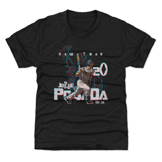Jorge Posada New York Y 3D Graphic WHT