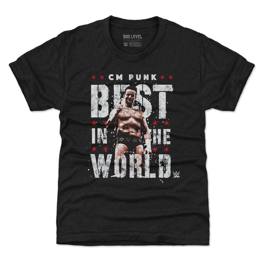 CM Punk Best In The World Vector WHT