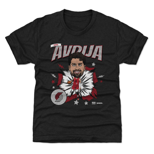 Deni Avdija Portland Trail Blazers Caricature WHT