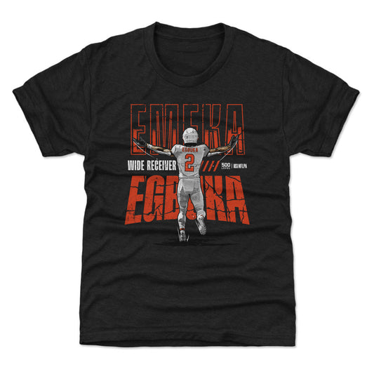 Emeka Egbuka Tampa Bay TD Pose Youth Tri-Blend T-Shirt - Black WHT