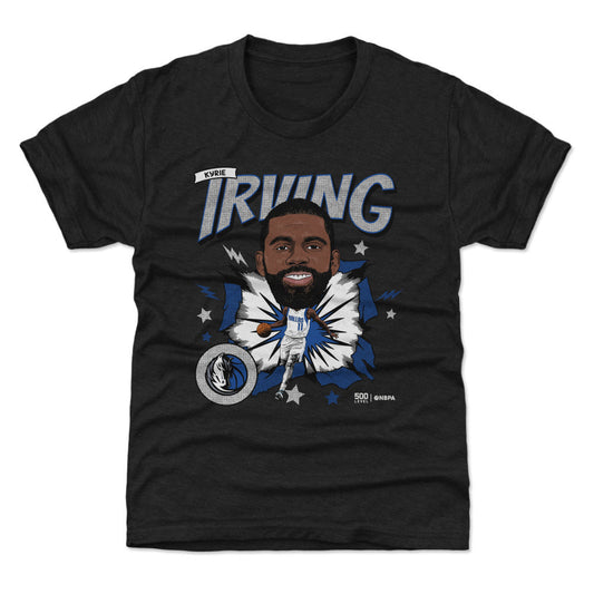 Kyrie Irving Dallas Mavericks Caricature WHT