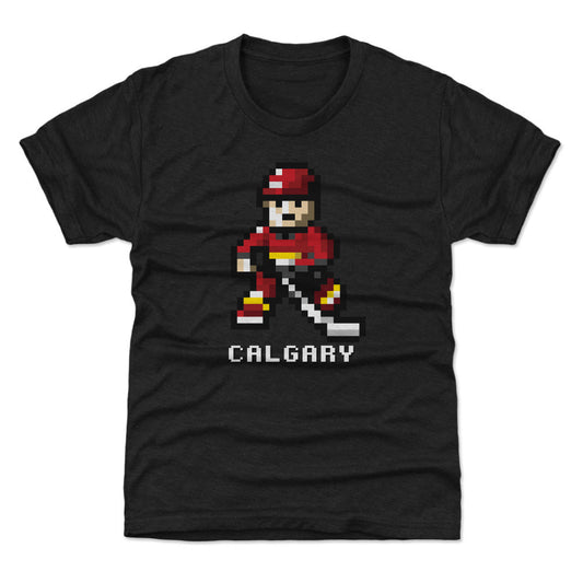 Calgary Hockey 8-bit WHT