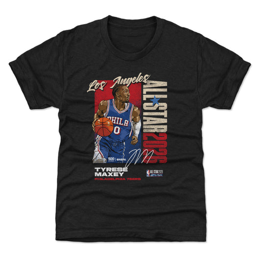 Tyrese Maxey Philadelphia 76ers 2026 NBA All-Star Vertical WHT