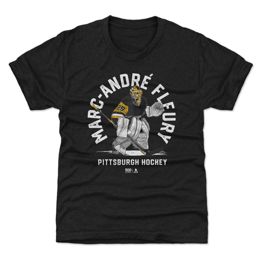 Marc-Andre Fleury Pittsburgh Emblem WHT