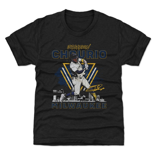 Jackson Chourio Milwaukee Gritty WHT