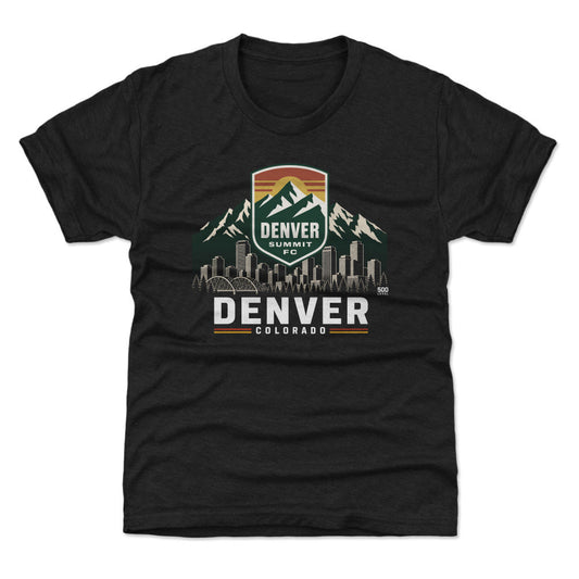 Denver Summit FC Skyline Logo WHT