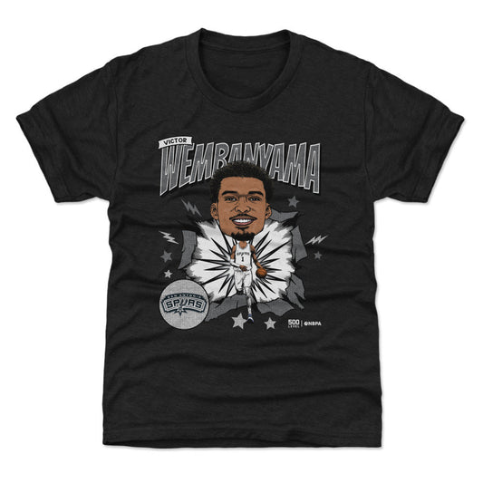 Victor Wembanyama San Antonio Spurs Caricature WHT