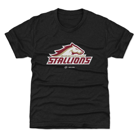 Birmingham Stallions Primary Logo WHT