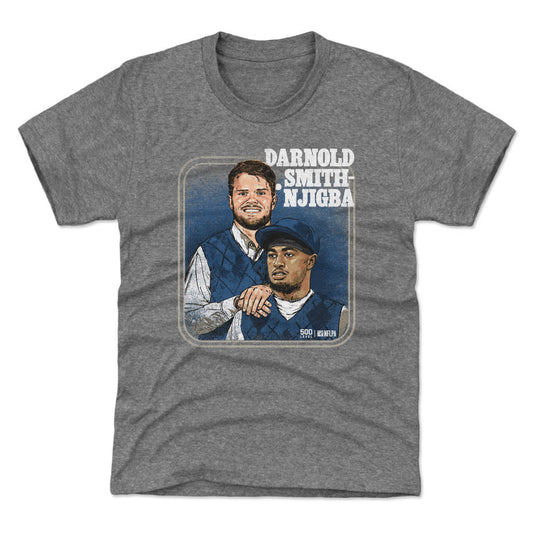 Sam Darnold & Jaxon Smith-Njigba Seattle Step Brothers WHT
