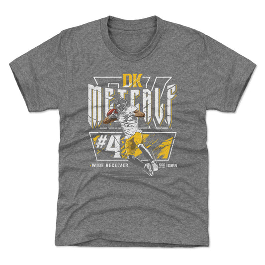 DK Metcalf Pittsburgh Shoulder Catch WHT