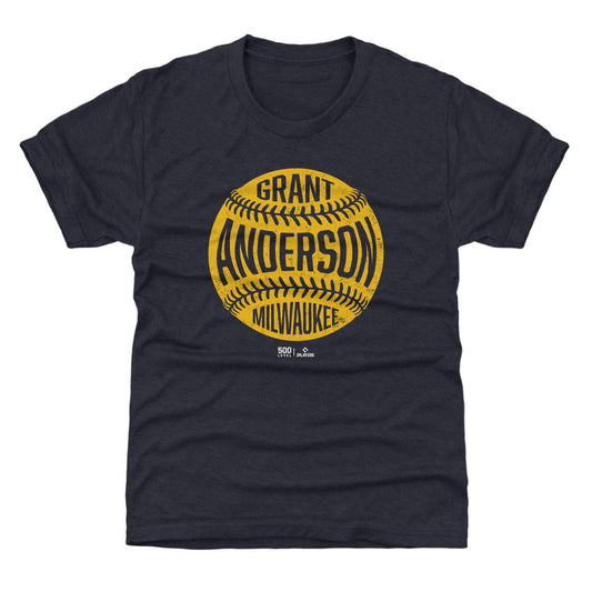 Grant Anderson Milwaukee Vintage Baseball WHT