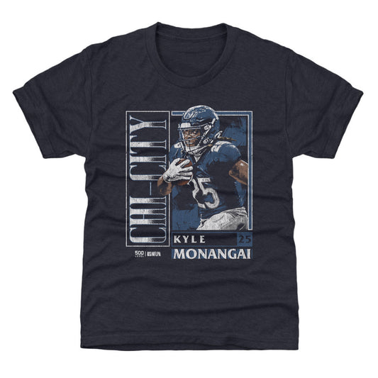 Kyle Monangai Chicago Card Style WHT