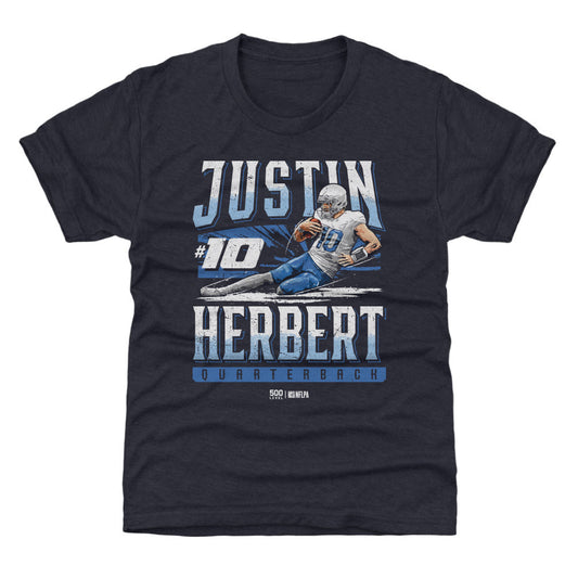 Justin Herbert Los Angeles C Slide WHT