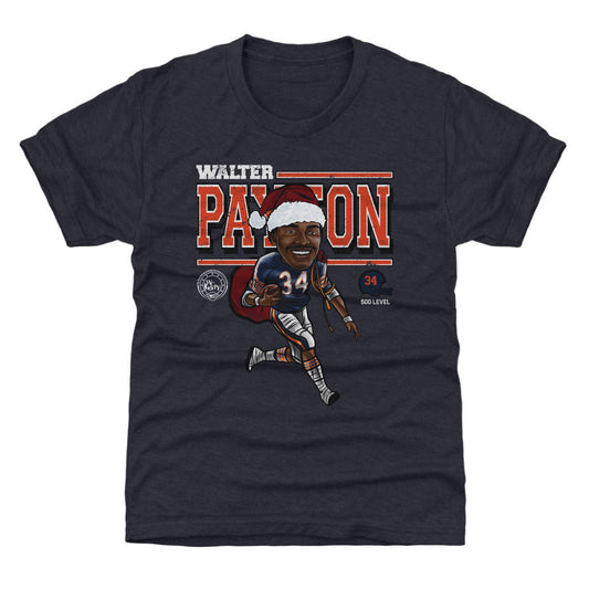 Walter Payton Chicago Cartoon Santa Hat WHT