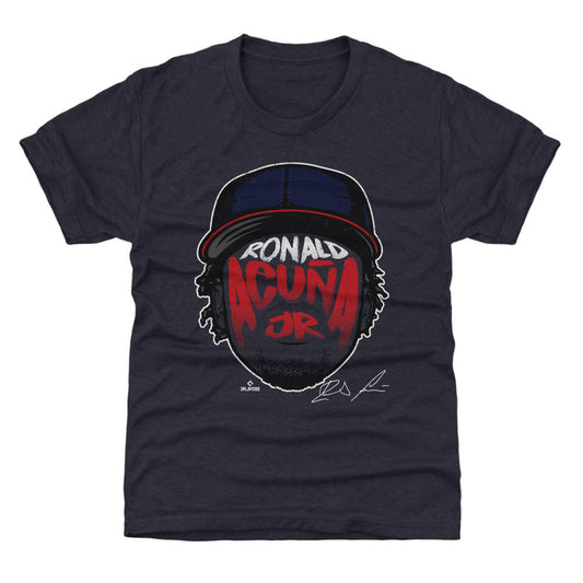 Ronald Acuna Jr. Player Silhouette WHT