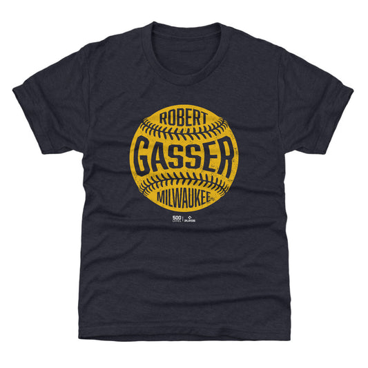 Robert Gasser Milwaukee Vintage Baseball WHT