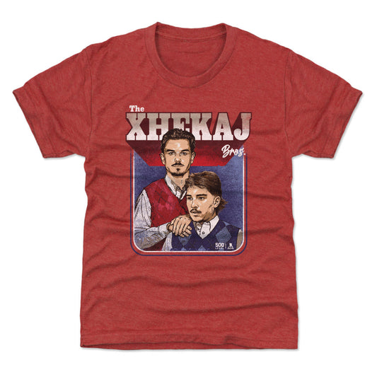 Arber Xhekaj & Florian Xhekaj Montreal Step Brothers WHT