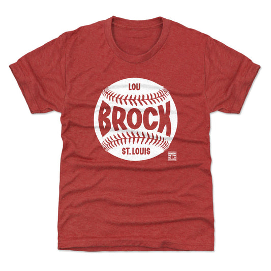 Lou Brock St. Louis Baseball WHT