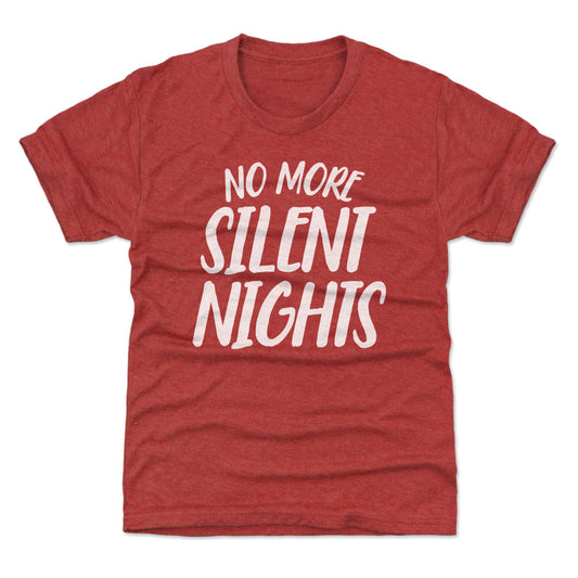 Christmas No More Silent Nights WHT
