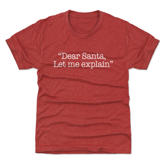 Christmas Dear Santa Let Me Explain WHT