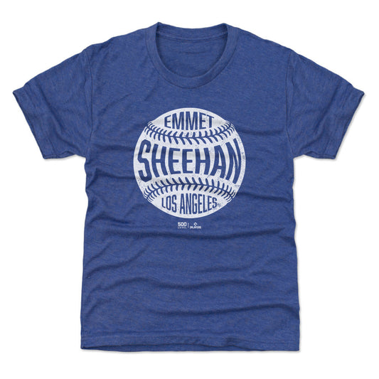 Emmet Sheehan Los Angeles D Vintage Baseball WHT