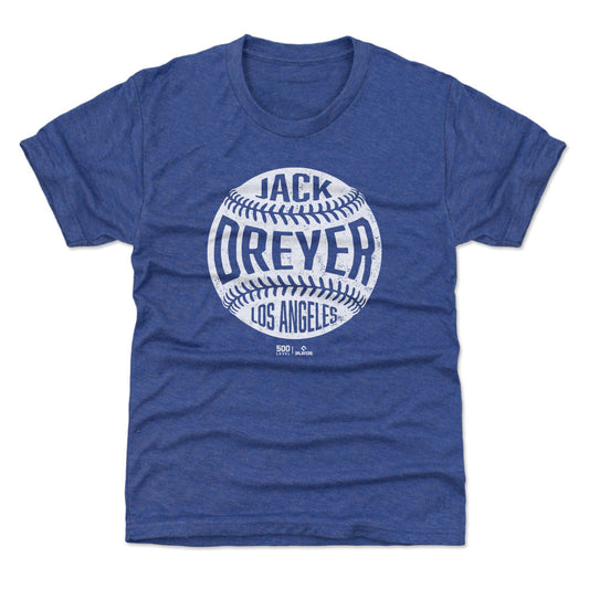 Jack Dreyer Los Angeles D Vintage Baseball WHT