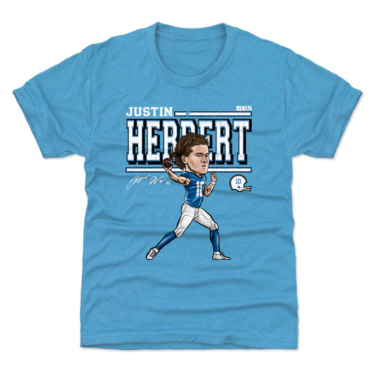 Justin Herbert Cartoon WHT