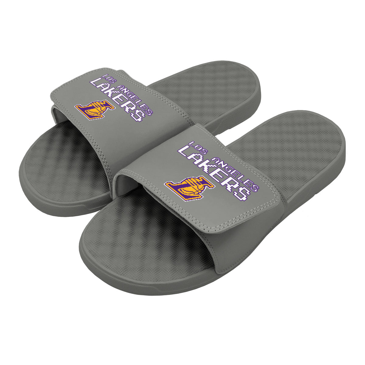 Lakers 8Bit Wordmark Slides