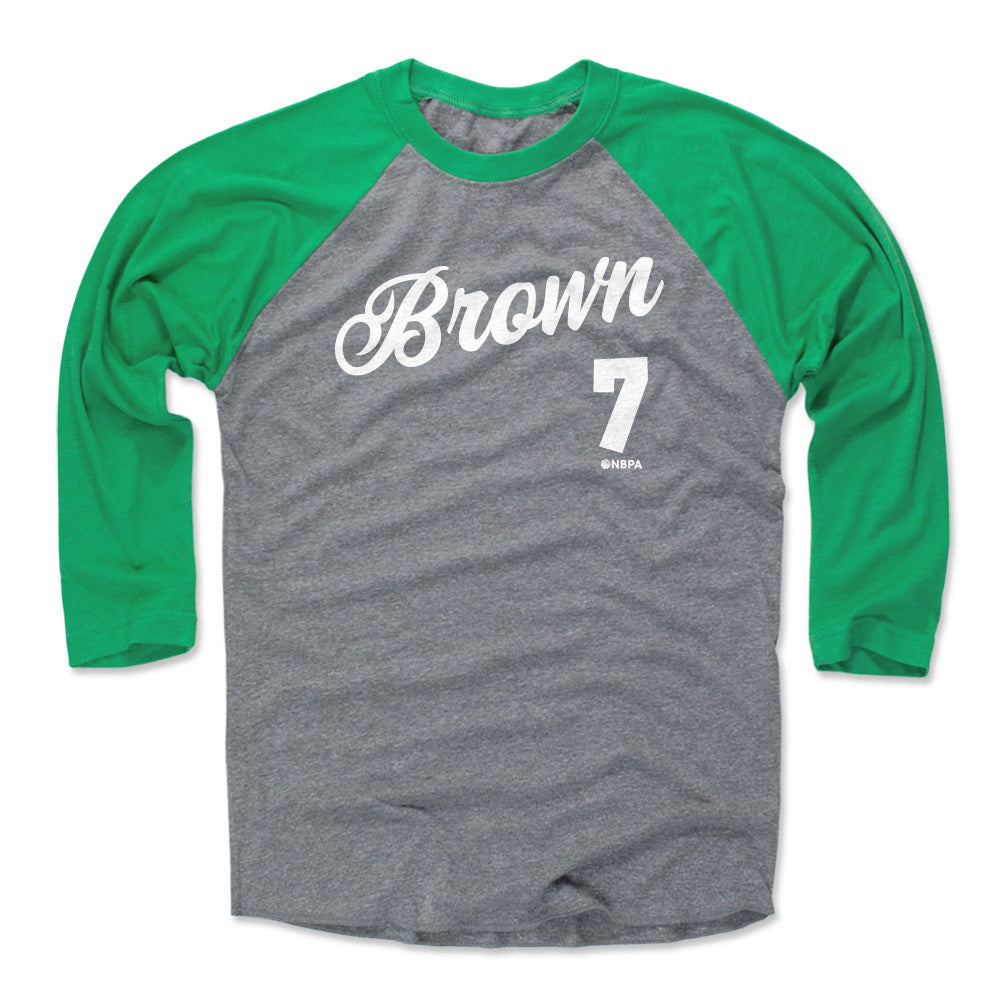 Jaylen Brown Boston Script WHT