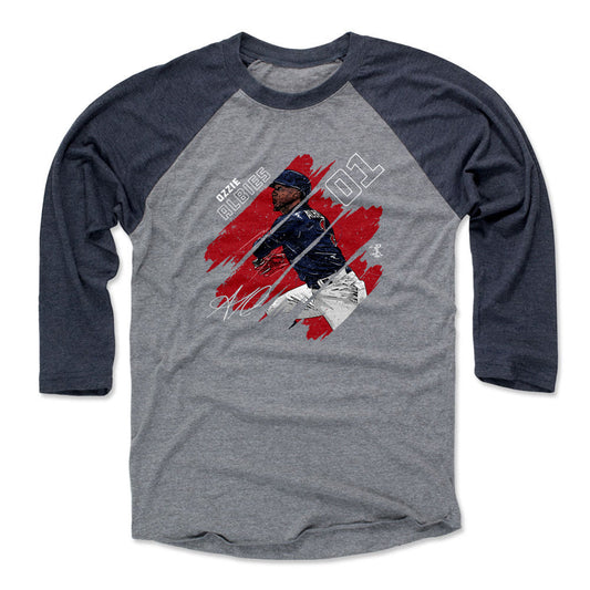 Ozzie Albies Stripes WHT