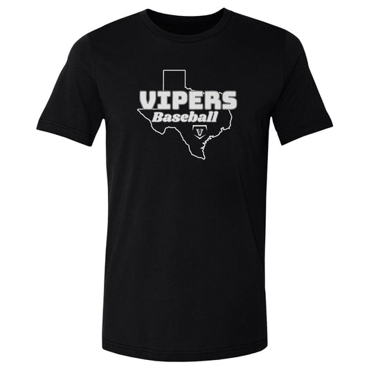 Vandegrift Crown Trio Baseball Texas Map WHT
