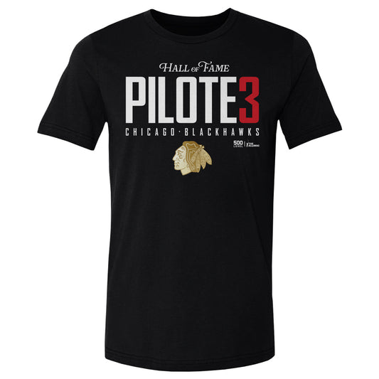 Pierre Pilote Chicago Blackhawks H.O.F. Elite WHT