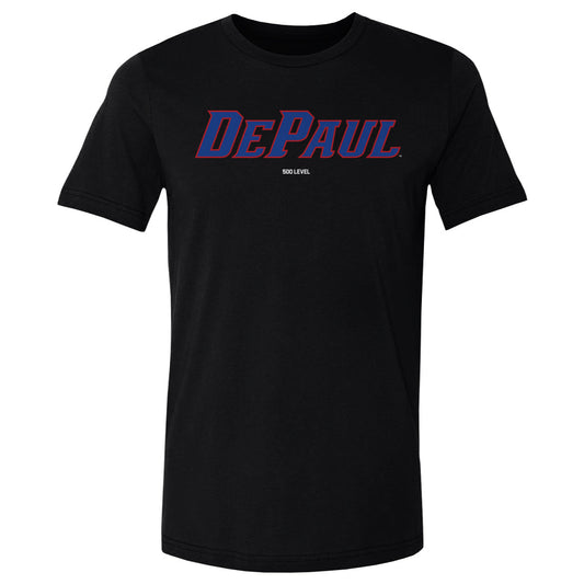 DePaul Blue Demons Wordmark WHT
