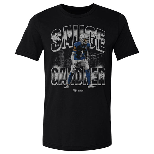 Sauce Gardner Indianapolis Skyline WHT