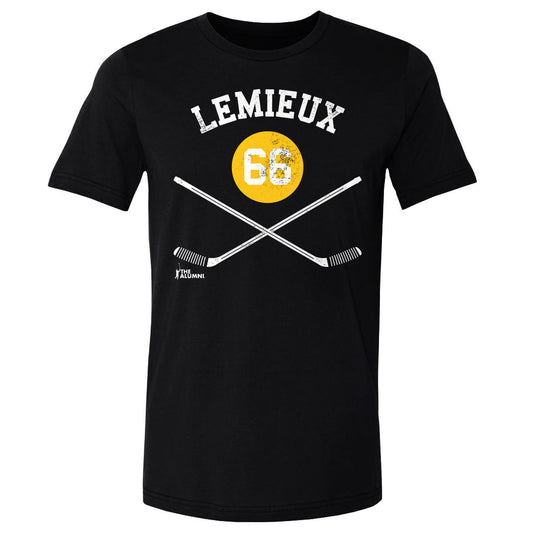 Mario Lemieux Pittsburgh 66 Sticks WHT