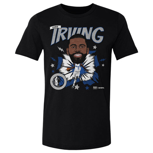 Kyrie Irving Dallas Mavericks Caricature WHT