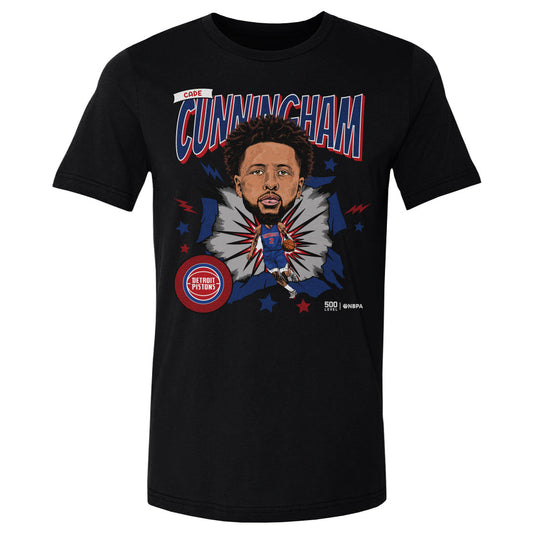 Cade Cunningham Detroit Pistons Caricature WHT