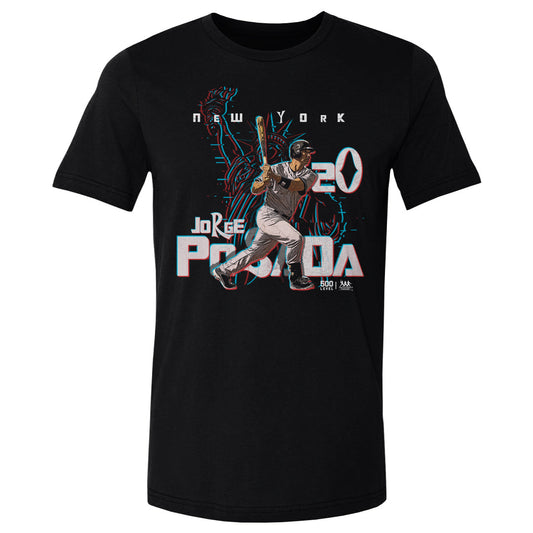 Jorge Posada New York Y 3D Graphic WHT