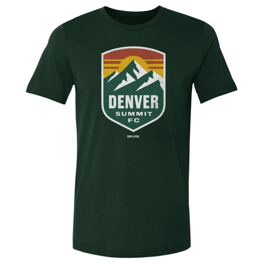 Denver Summit FC Vintage Primary Logo WHT