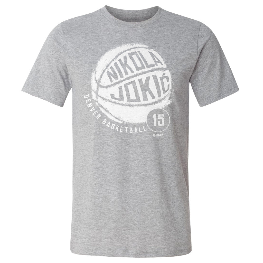 Nikola Jokic Denver Basketball WHT