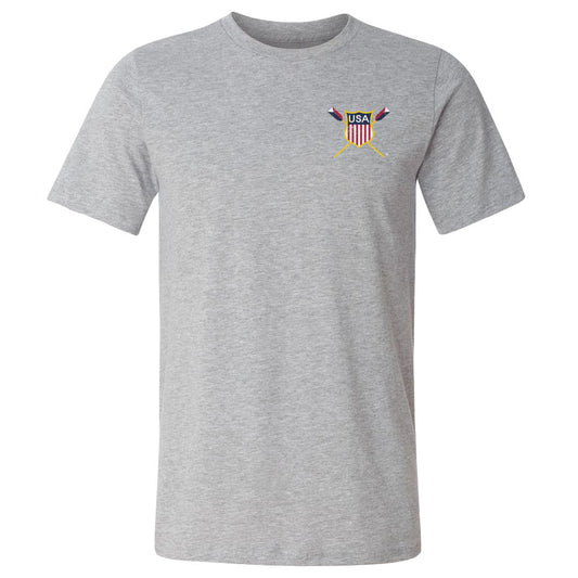 USRowing Emblem Pocket Color WHT