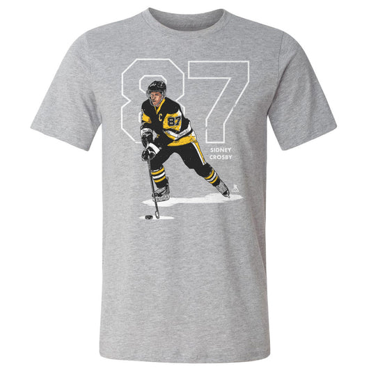 Sidney Crosby Outline W WHT