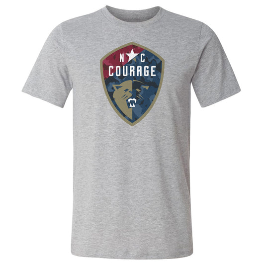 North Carolina Courage Camp Logo WHT