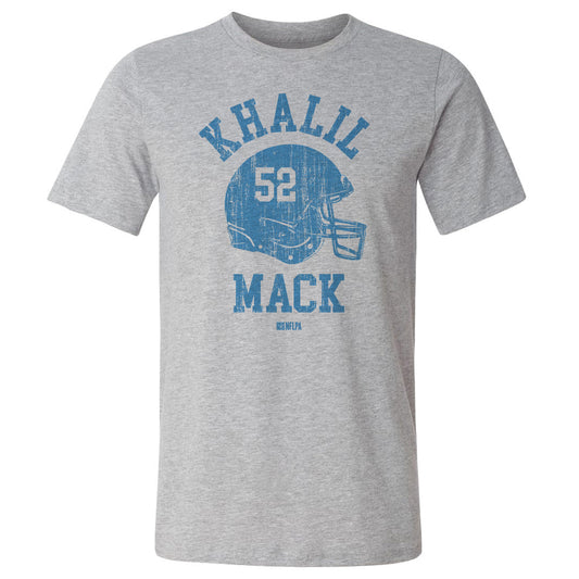 Khalil Mack Los Angeles C Helmet Font