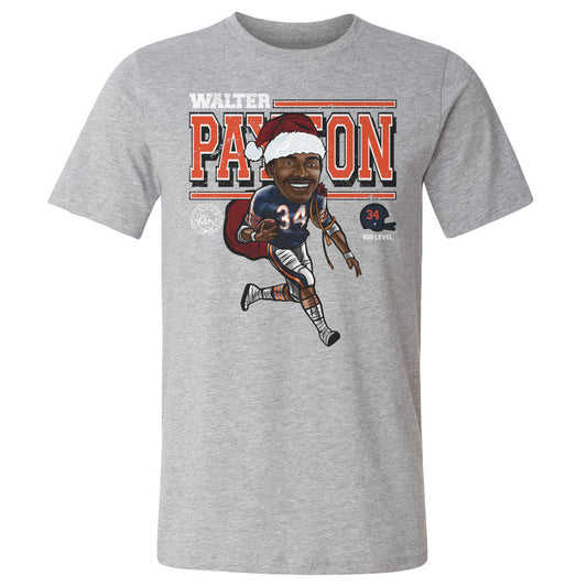 Walter Payton Chicago Cartoon Santa Hat WHT