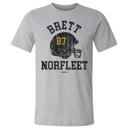 Brett Norfleet College Helmet Font